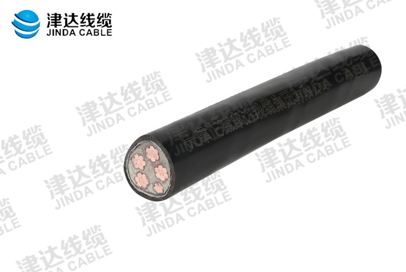 YJV22 钢带铠装交联聚乙烯绝缘聚氯乙烯护套电力电缆 4x35+1x16㎡.jpg